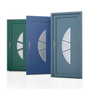 Strakke voordeur halve maan