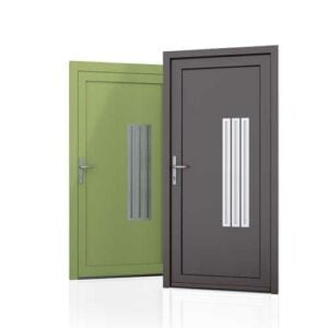 Streep streep straap voordeur